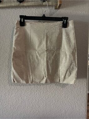Cloud Ten rhinestone Mini Skirt